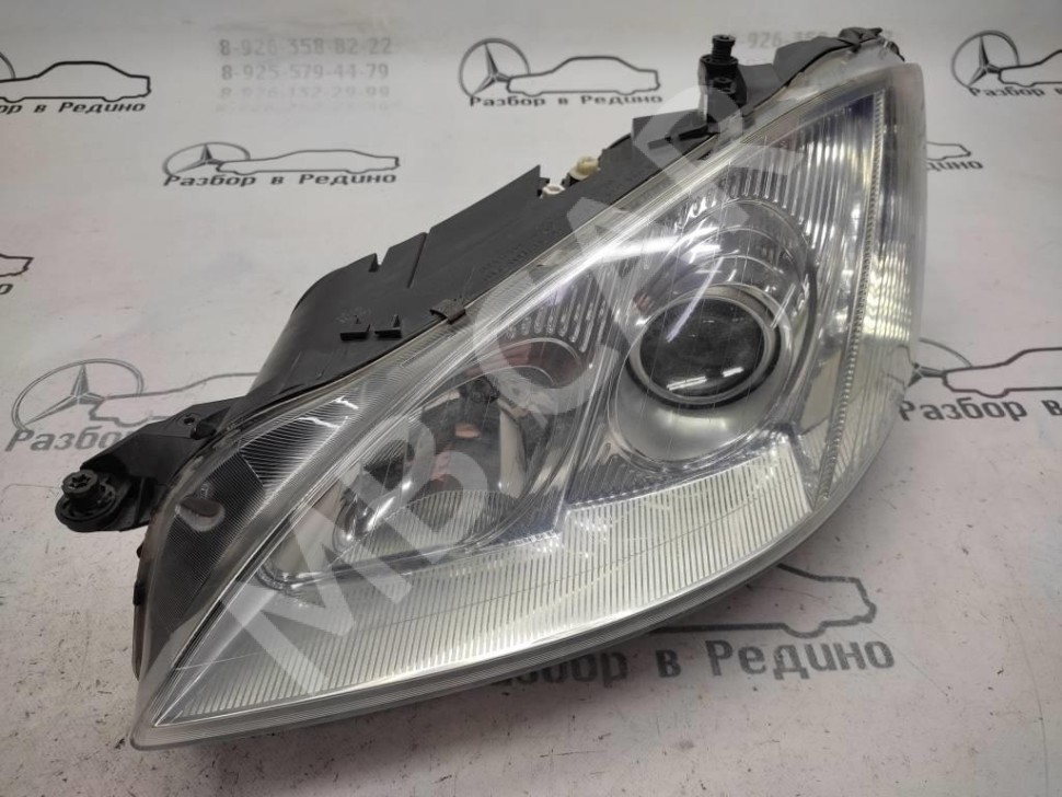 Фара левая MERCEDES-BENZ S-класс W221 (2005 - 2009) фото 1 — Разборка Мерседес