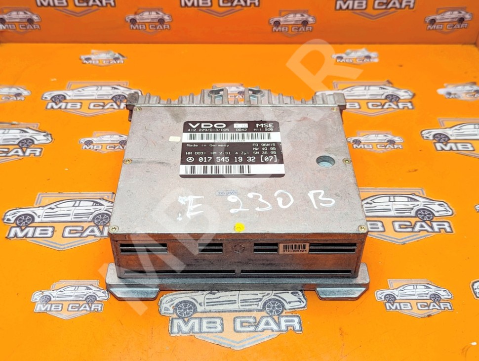 Блок управления двигателем MERCEDES-BENZ E-класс W210/S210 (1995 - 1999) фото 1 — Разборка Мерседес