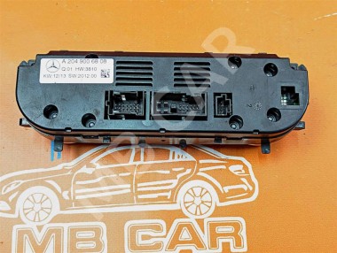 Панель управления климатом MERCEDES-BENZ C-класс W204/S204/С204 рестайлинг (2011 - 2015) — Разборка Мерседес