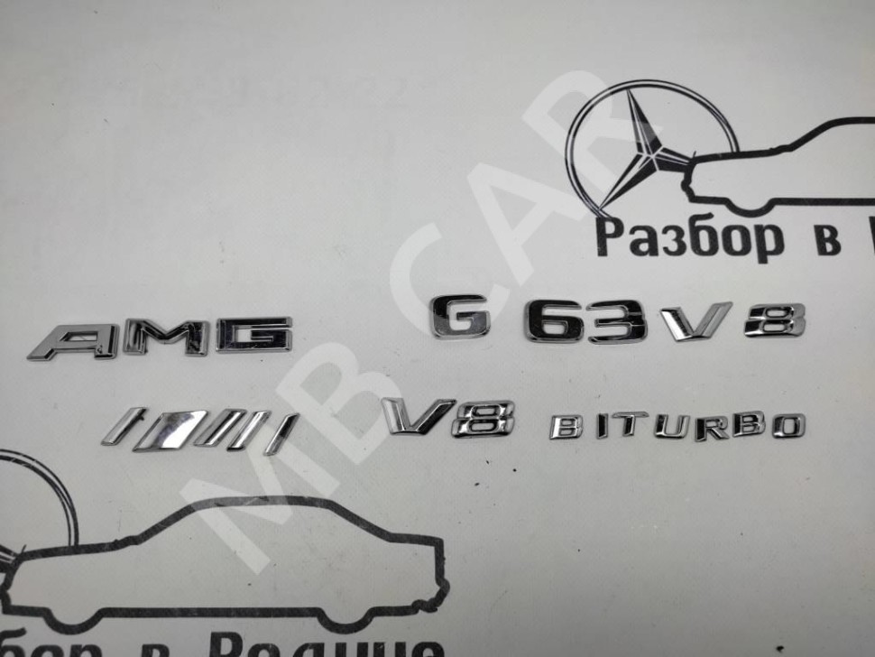 Эмблема ( шильдик ) MERCEDES-BENZ G-класс W463 (1990 - 2006) фото 1 &mdash; Разборка Мерседес