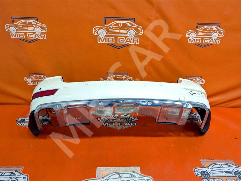 Бампер задний MERCEDES-BENZ M-класс W164 рестайлинг (2008 - 2011) фото 1 — Разборка Мерседес