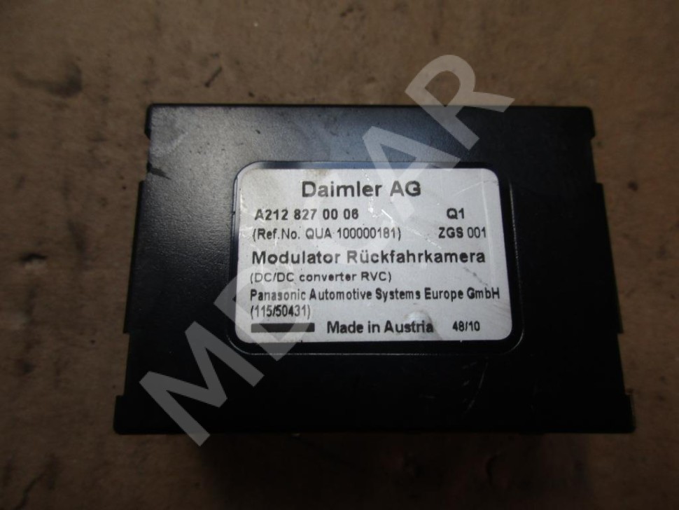 Блок камеры MERCEDES-BENZ CLS-класс C218/X218 (2010 - 2014) фото 1 — Разборка Мерседес