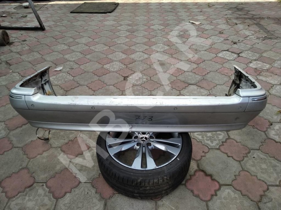 Бампер задний MERCEDES-BENZ E-класс W210/S210 рестайлинг (1999 - 2003) фото 1 — Разборка Мерседес