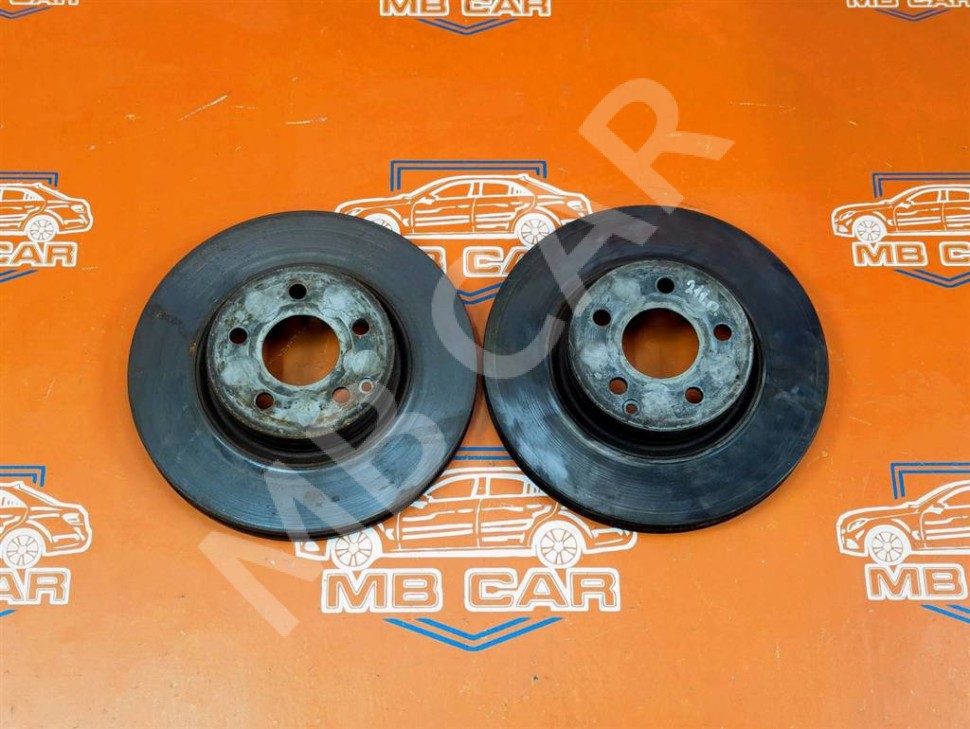 Диски тормозные перед MERCEDES-BENZ E-класс W211/S211 (2002 - 2006) фото 1 &mdash; Разборка Мерседес