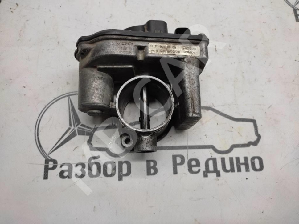 Дроссельная заслонка MERCEDES-BENZ CLK-класс C208/W208 (1997 - 2000) фото 1 — Разборка Мерседес