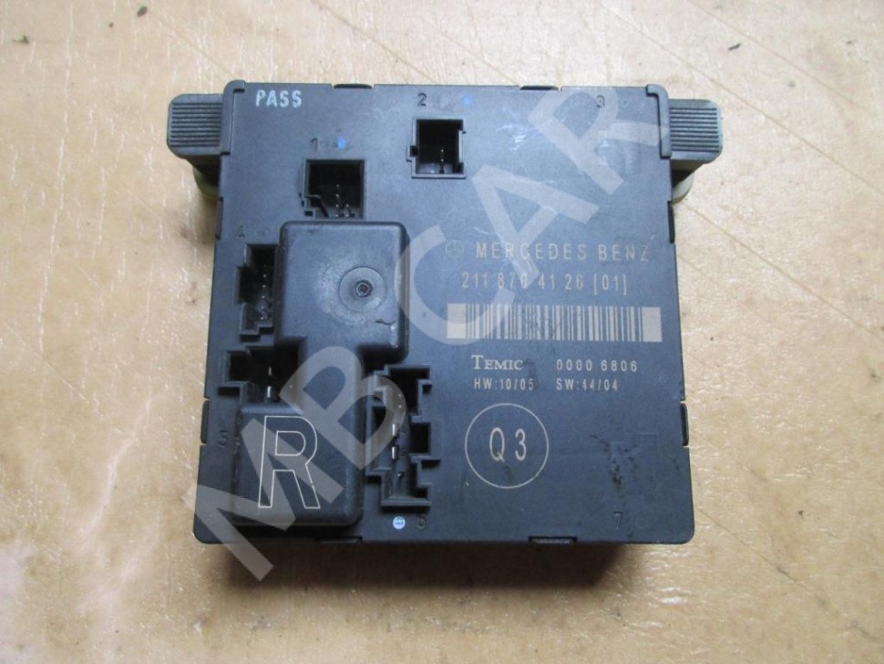 Блок двери MERCEDES-BENZ E-класс W211/S211 рестайлинг (2006 - 2009) фото 1 — Разборка Мерседес