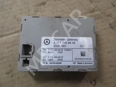 Блок ZGW CGW MERCEDES-BENZ E-класс W211/S211 рестайлинг (2006 - 2009) — Разборка Мерседес