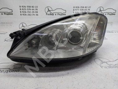 Фара левая MERCEDES-BENZ S-класс W221 (2005 - 2009) — Разборка Мерседес