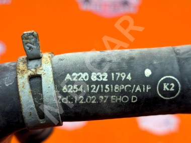 Патрубок ОЖ MERCEDES-BENZ S-класс W220 рестайлинг (2002 - 2005) &mdash; Разборка Мерседес