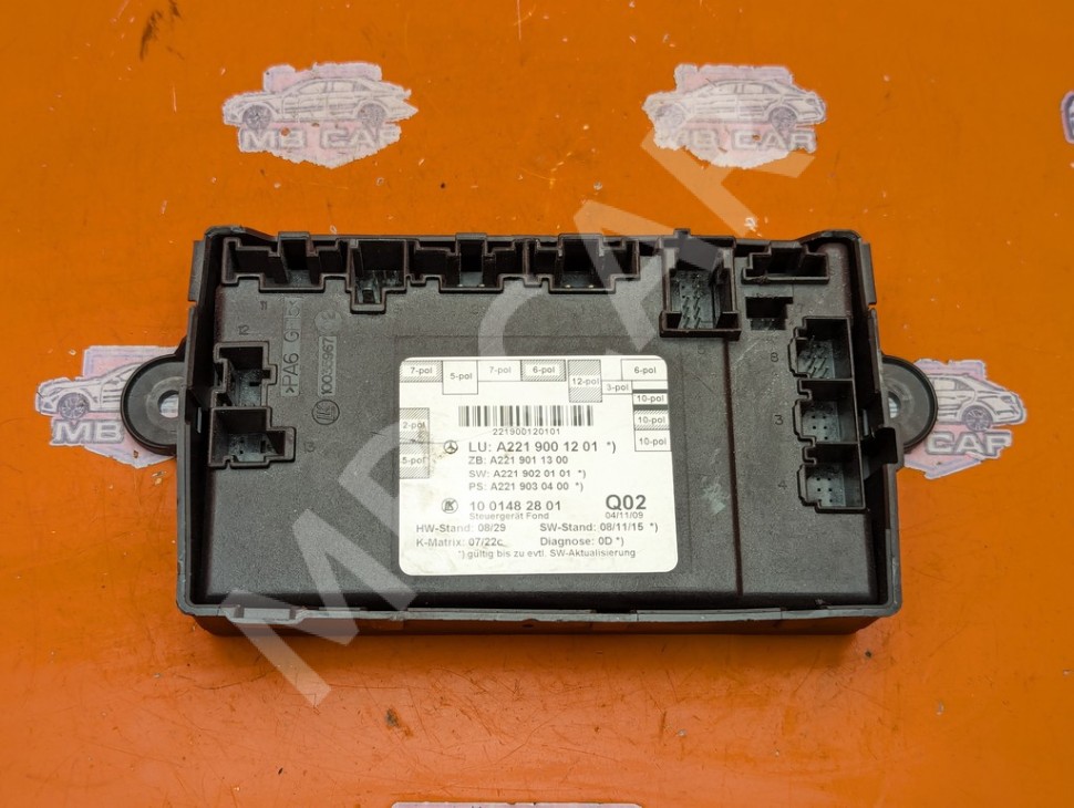 Блок двери MERCEDES-BENZ S-класс W221 рестайлинг (2009 - 2013) фото 1 &mdash; Разборка Мерседес