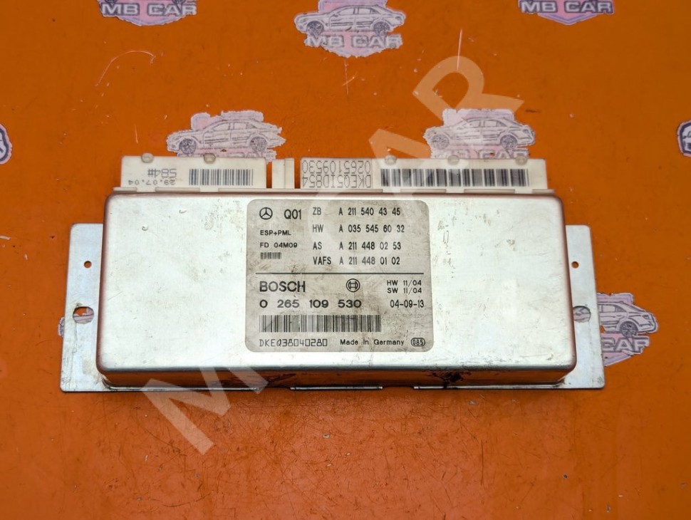 Блок ESP+PML MERCEDES-BENZ E-класс W211/S211 (2002 - 2006) фото 1 &mdash; Разборка Мерседес