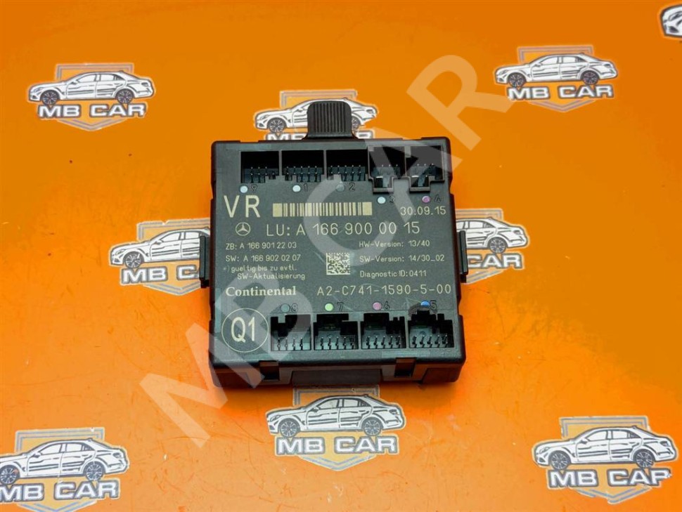 Блок двери MERCEDES-BENZ GLE-класс Coupe C292 (2015 - 2019) фото 1 &mdash; Разборка Мерседес