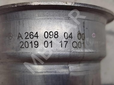 Патрубок интеркулера MERCEDES-BENZ C-класс W205/S205/C205/A205 (2014 - 2018) — Разборка Мерседес