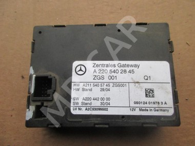 Блок ZGW CGW MERCEDES-BENZ S-класс W220 рестайлинг (2002 - 2005) — Разборка Мерседес