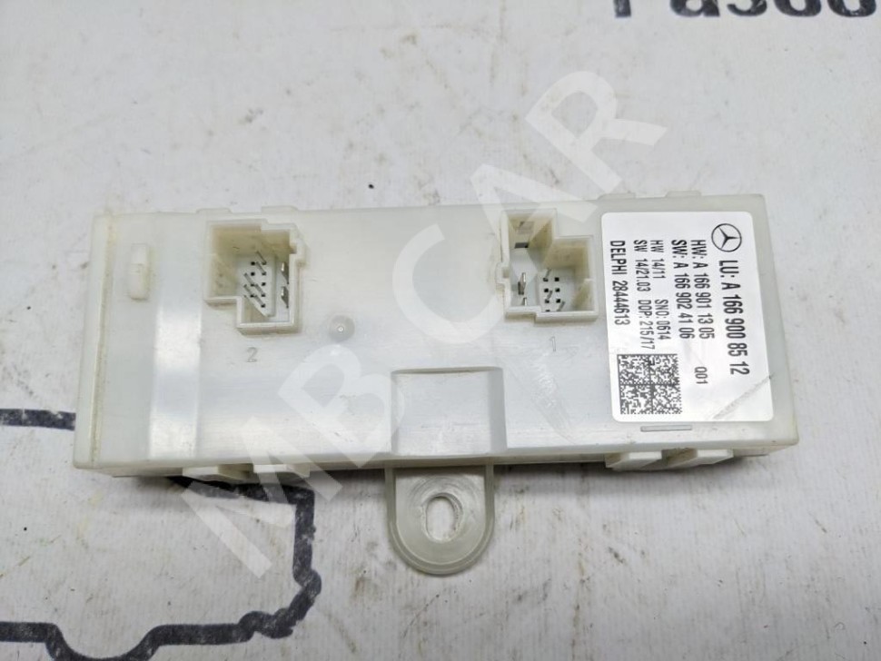 Блок крышки  багажника MERCEDES-BENZ M-класс W166 (2011 - 2015) фото 1 &mdash; Разборка Мерседес