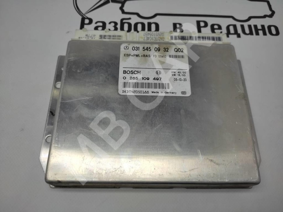 Блок ESP+PML MERCEDES-BENZ S-класс W220 (1998 - 2005) фото 1 — Разборка Мерседес