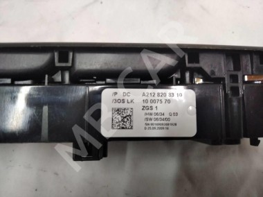 Блок кнопок стеклоподъемников MERCEDES-BENZ E-класс W212/S212/C207/A207 (2009 - 2013) — Разборка Мерседес