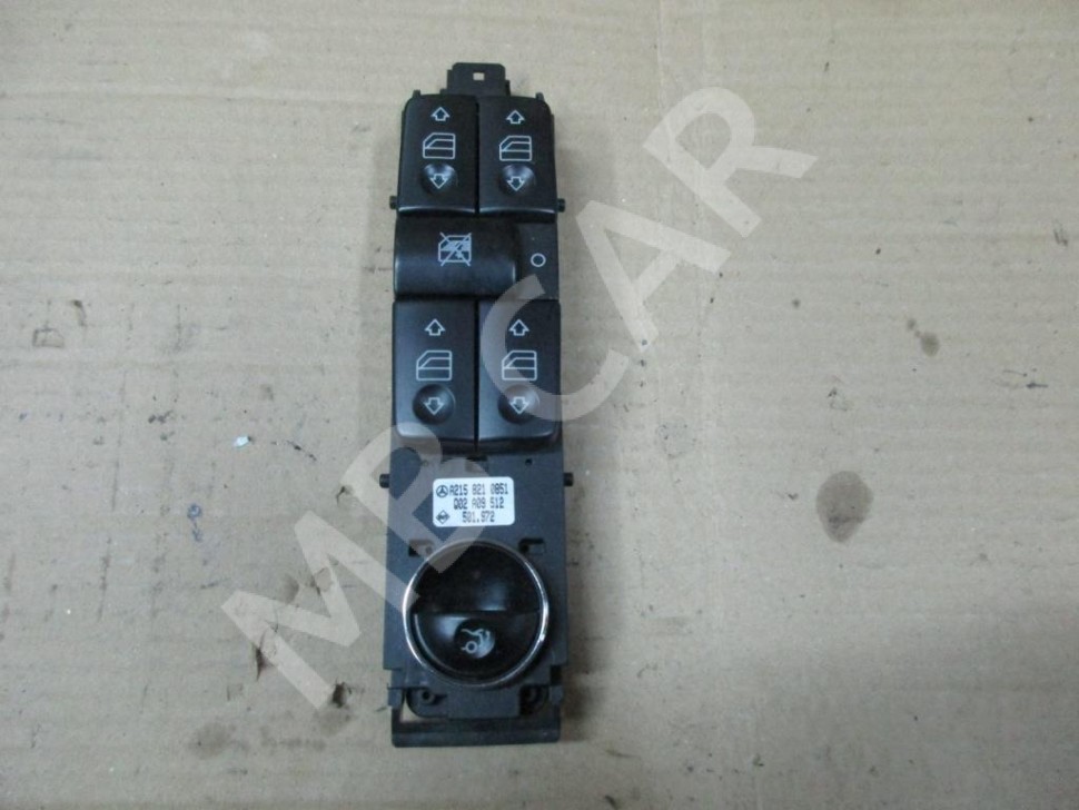 Блок кнопок стеклоподъемников MERCEDES-BENZ CL-класс C215 рестайлинг (2002 - 2006) фото 1 — Разборка Мерседес