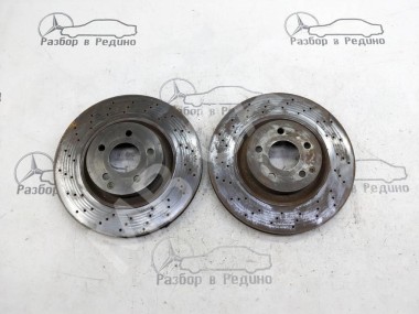 Диски тормозные перед MERCEDES-BENZ S-класс W221 (2005 - 2009) — Разборка Мерседес