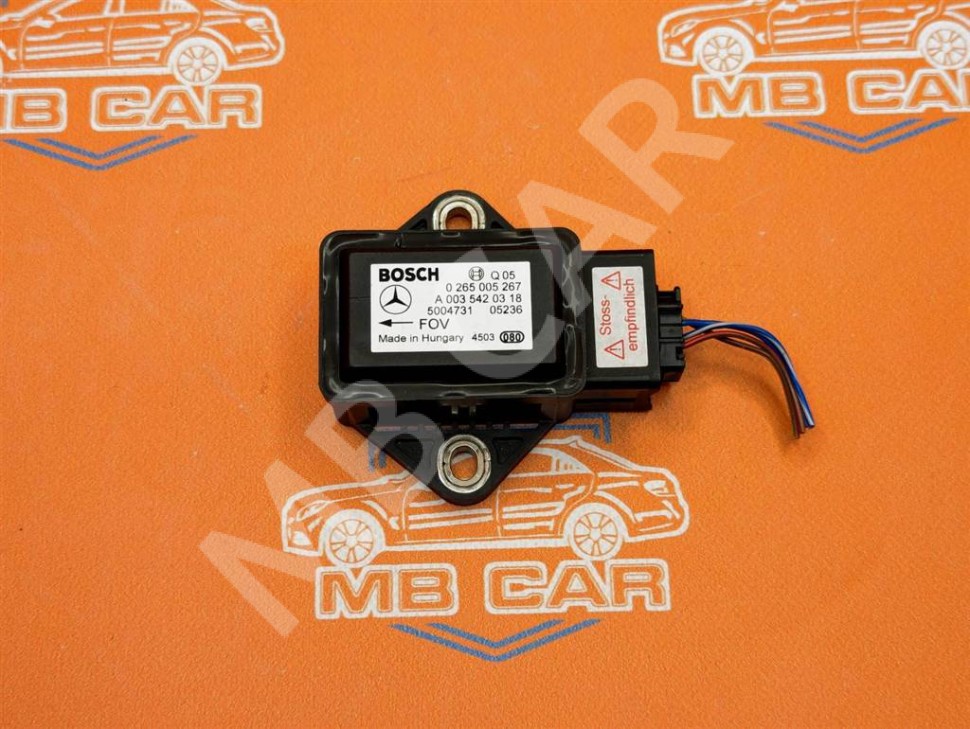 Датчик поперечного ускорения MERCEDES-BENZ E-класс W211/S211 (2002 - 2006) фото 1 — Разборка Мерседес