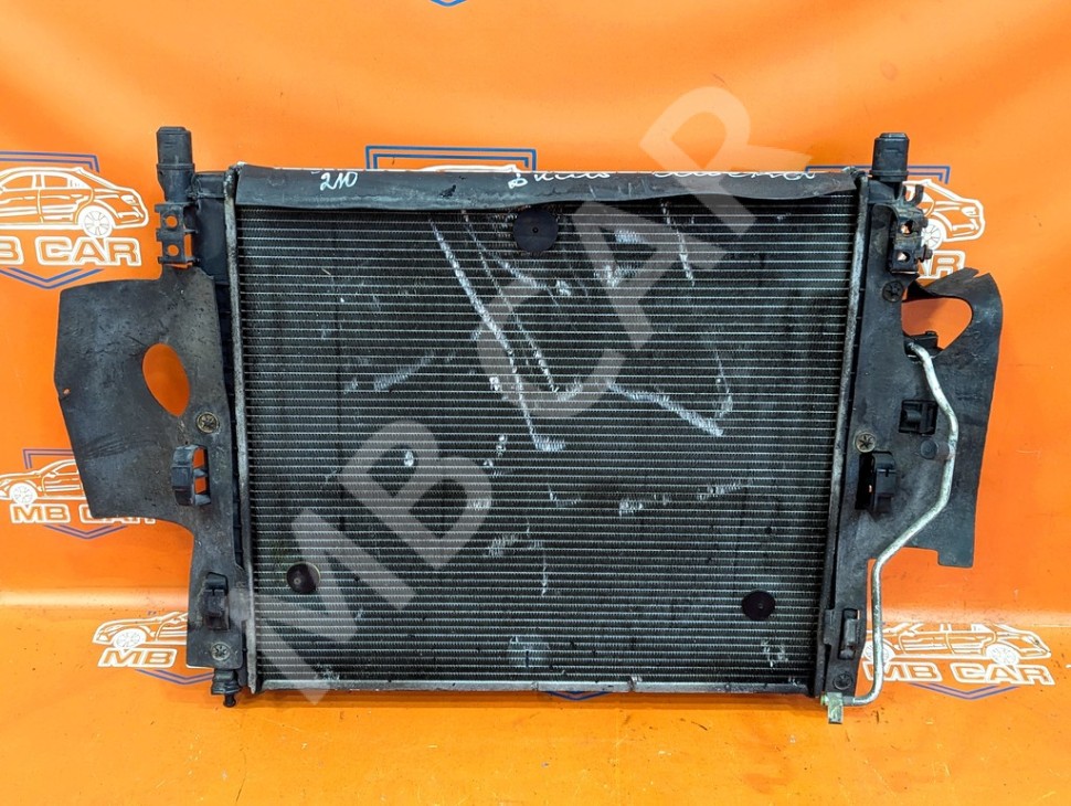 Радиатор MERCEDES-BENZ M-класс W163 рестайлинг (2001 - 2005) фото 1 — Разборка Мерседес