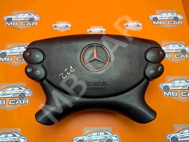 Подушка безопасности в руль MERCEDES-BENZ E-класс W211/S211 рестайлинг (2006 - 2009) — Разборка Мерседес
