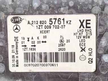 Фара левая MERCEDES-BENZ E-класс W212/S212/C207/A207 (2009 - 2013) &mdash; Разборка Мерседес