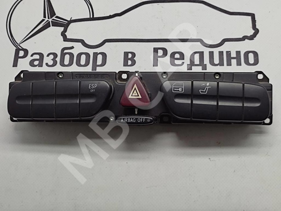 Блок кнопок MERCEDES-BENZ C-класс W203/S203/CL203 (2000 - 2004) фото 1 — Разборка Мерседес