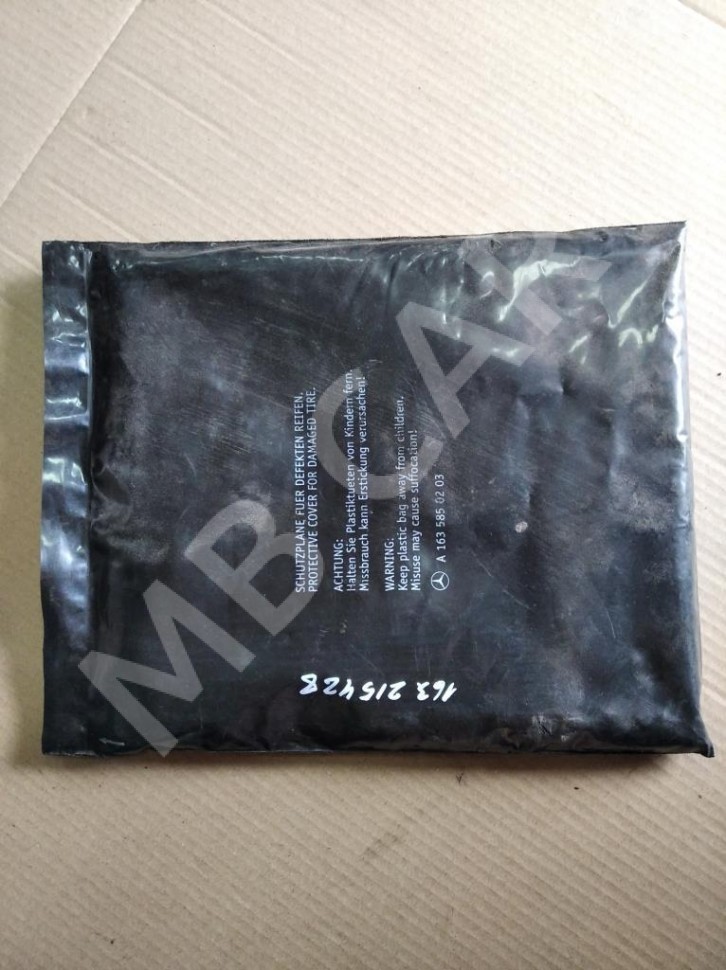 Пакет для запасного колеса MERCEDES-BENZ M-класс W163 рестайлинг (2001 - 2005) фото 1 &mdash; Разборка Мерседес