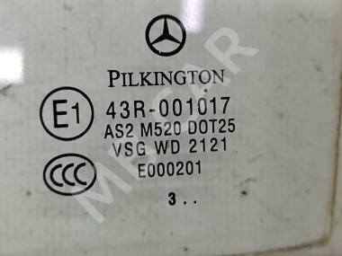 Стекло заднее левое MERCEDES-BENZ S-класс W220 рестайлинг (2002 - 2005) — Разборка Мерседес