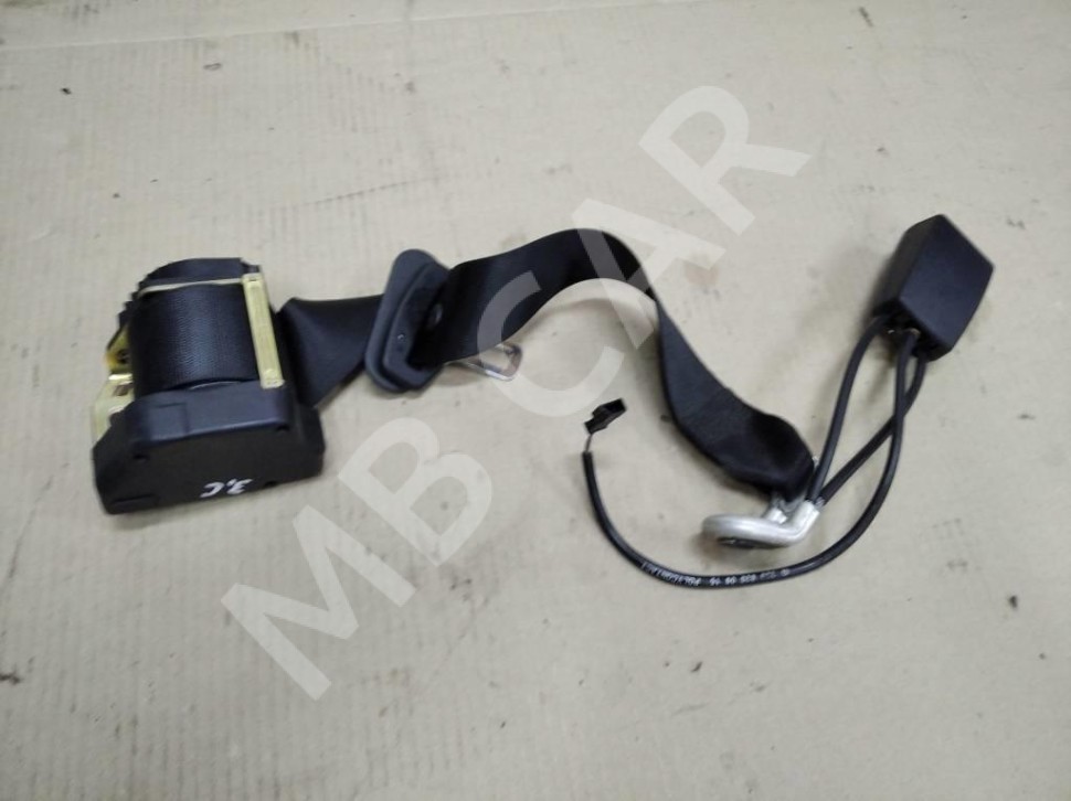 Ремень безопасности задний центральный MERCEDES-BENZ S-класс W220 (1998 - 2005) фото 1 — Разборка Мерседес