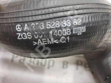 Патрубок интеркулера MERCEDES-BENZ C-класс W203/S203/CL203 (2000 - 2004) — Разборка Мерседес