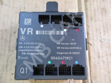 Блок двери MERCEDES-BENZ E-класс W212/S212/C207/A207 (2009 - 2013) — Разборка Мерседес