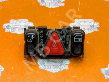 Кнопка аварийной сигнализации MERCEDES-BENZ E-класс W210/S210 (1995 - 1999) — Разборка Мерседес