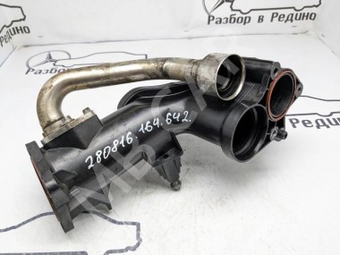 Патрубок впускного коллектора MERCEDES-BENZ M-класс W164 (2005 - 2008) — Разборка Мерседес